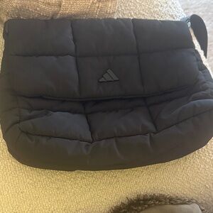 Adidas Black Quilted Crossbody Bag